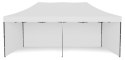Pawilon handlowy ekspresowy - 3x6 m - biały