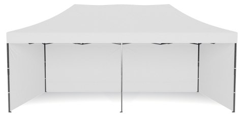 Pawilon handlowy ekspresowy - 3x6 m - biały Pawilon handlowy ekspresowy - 3x6 m - biały