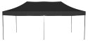 Pawilon handlowy ekspresowy - 3x6 m - czarny