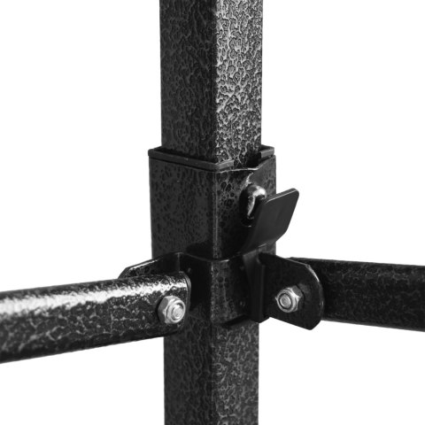 Pawilon handlowy ekspresowy - 3x6 m - czarny Pawilon handlowy ekspresowy - 3x6 m - czarny