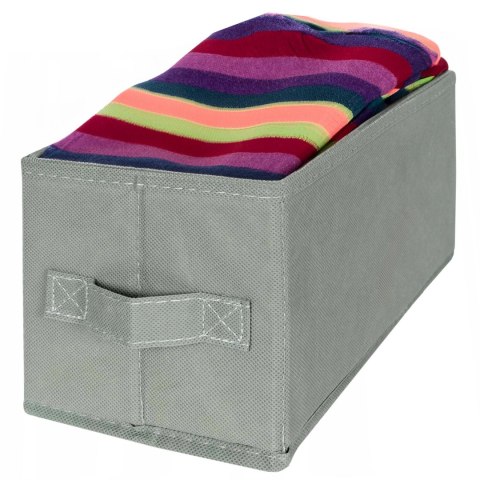 Pudełko z włókniny 28x14x14 cm szare Pudełko z włókniny 28x14x14 cm szare