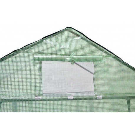 Szklarnia ogrodowa 4 półki - 2 regały 140x73x200 cm Szklarnia ogrodowa 4 półki - 2 regały 140x73x200 cm