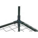 Szklarnia ogrodowa 4 półki - 2 regały 140x73x200 cm