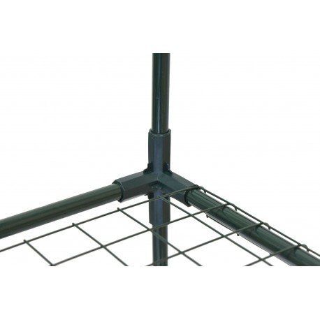 Szklarnia ogrodowa 4 półki - 2 regały 140x73x200 cm Szklarnia ogrodowa 4 półki - 2 regały 140x73x200 cm