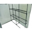 Szklarnia ogrodowa 8 półek - 4 regały 140x140x200 cm
