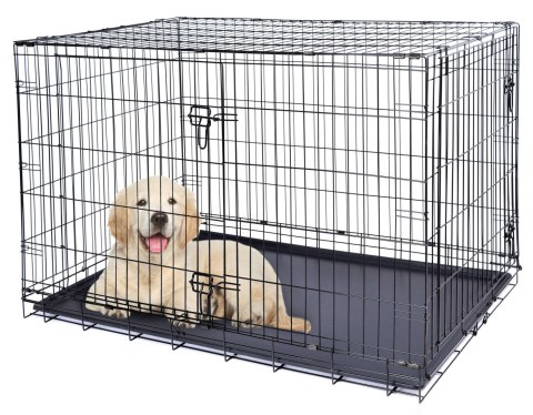 Klatka metalowa dla zwierząt SALUKI 122 x 76 x 81 cm Klatka metalowa dla zwierząt SALUKI 122 x 76 x 81 cm