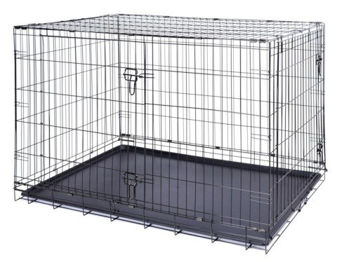 Klatka metalowa dla zwierząt SALUKI 122 x 76 x 81 cm Klatka metalowa dla zwierząt SALUKI 122 x 76 x 81 cm