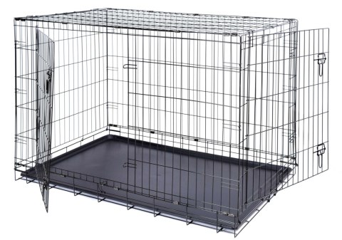 Klatka metalowa dla zwierząt SALUKI 122 x 76 x 81 cm Klatka metalowa dla zwierząt SALUKI 122 x 76 x 81 cm
