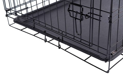 Klatka metalowa dla zwierząt SALUKI 122 x 76 x 81 cm Klatka metalowa dla zwierząt SALUKI 122 x 76 x 81 cm