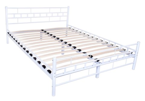 Łóżko metalowe Flavio 160x200 - białe Łóżko metalowe Flavio 160x200 - białe