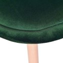 Krzesło Nantes Velvet aksamitne - zielone