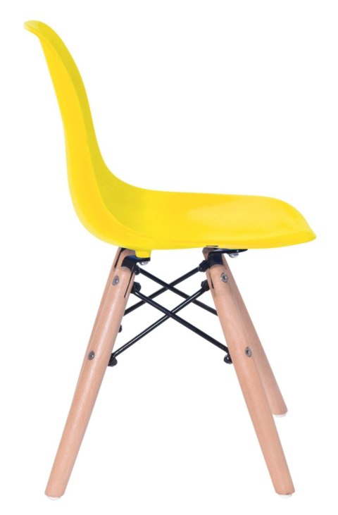 Krzesło PARIS KIDS DSW żółte Krzesło PARIS KIDS DSW żółte