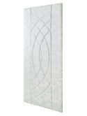 Tapicerka drzwiowa gruba ELIPSY PRZESZYCIA 14 Jasny Popiel 95cm Tapicerka drzwiowa gruba ELIPSY PRZESZYCIA 14 Jasny Popiel 95cm