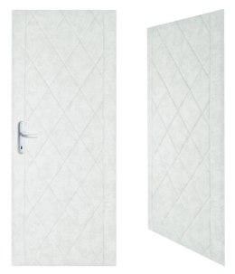 Tapicerka drzwiowa gruba KRATA MAX 14 Jasny Popiel 95cm