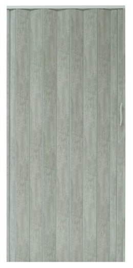 Drzwi harmonijkowe 001P BETON MAT - 100 cm