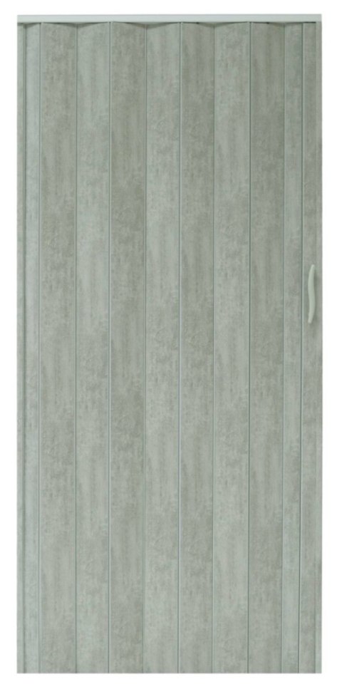 Drzwi harmonijkowe 001P BETON MAT - 100 cm Drzwi harmonijkowe 001P BETON MAT - 100 cm