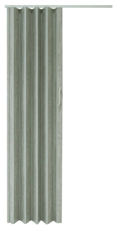 Drzwi harmonijkowe 001P BETON MAT - 100 cm Drzwi harmonijkowe 001P BETON MAT - 100 cm