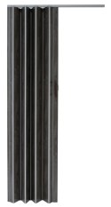 Drzwi harmonijkowe 001P DĄB GRAFIT MAT - 90 cm