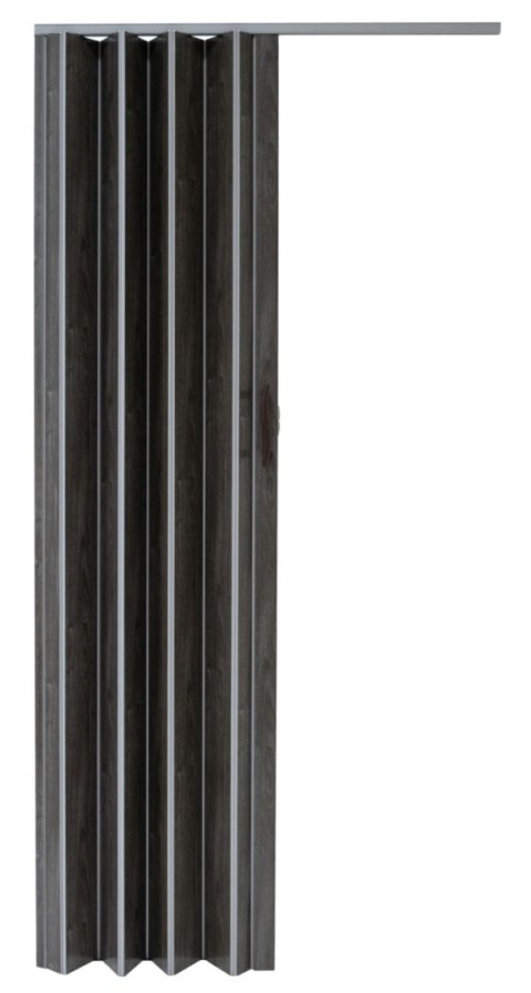Drzwi harmonijkowe 001P DĄB GRAFIT MAT - 90 cm Drzwi harmonijkowe 001P DĄB GRAFIT MAT - 90 cm
