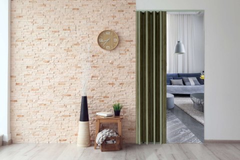 Drzwi harmonijkowe 001P DĄB TRUFLOWY MAT - 100 cm Drzwi harmonijkowe 001P DĄB TRUFLOWY MAT - 100 cm