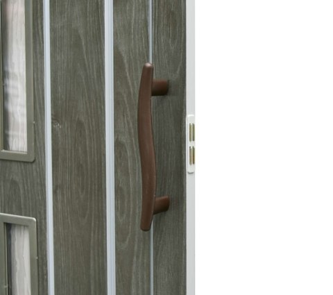 Drzwi harmonijkowe 001S DĄB GRAFIT MAT - 80 cm Drzwi harmonijkowe 001S DĄB GRAFIT MAT - 80 cm