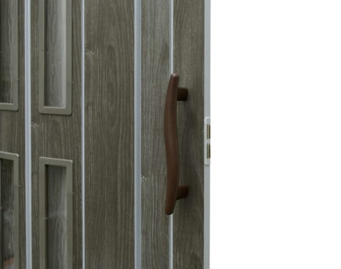 Drzwi harmonijkowe 005S DĄB GRAFIT MAT - 80 cm Drzwi harmonijkowe 005S DĄB GRAFIT MAT - 80 cm