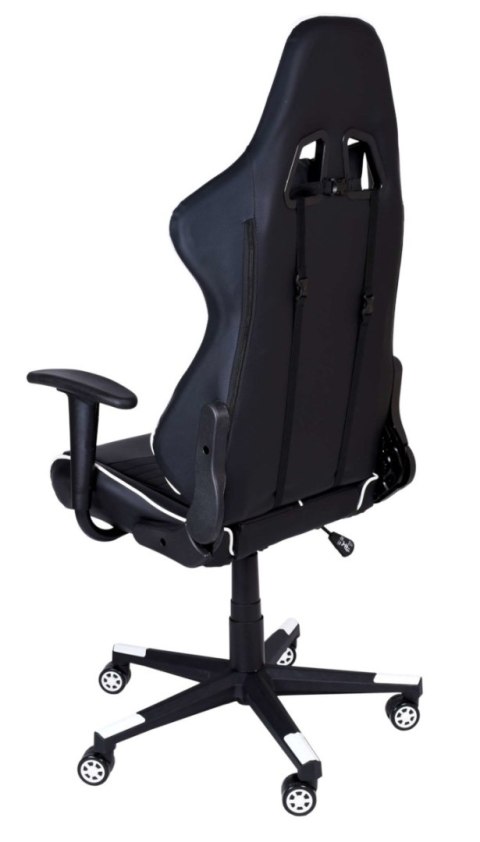 Fotel gamingowy biurowy SHADOW GAMER czarno-biały Fotel gamingowy biurowy SHADOW GAMER czarno-biały