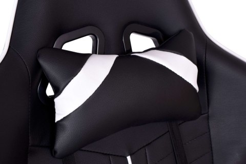 Fotel gamingowy biurowy SHADOW GAMER czarno-biały Fotel gamingowy biurowy SHADOW GAMER czarno-biały