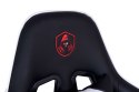 Fotel gamingowy biurowy SHADOW GAMER czarno-biały