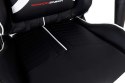 Fotel gamingowy biurowy SHADOW GAMER czarno-biały