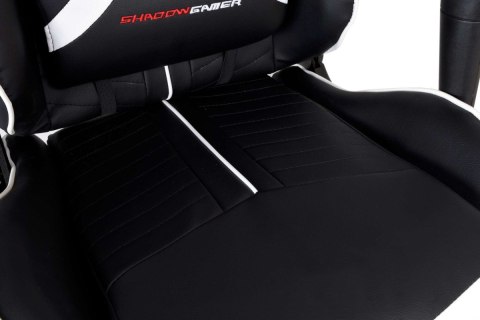 Fotel gamingowy biurowy SHADOW GAMER czarno-biały Fotel gamingowy biurowy SHADOW GAMER czarno-biały