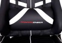 Fotel gamingowy biurowy SHADOW GAMER czarno-biały