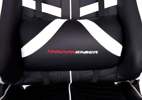 Fotel gamingowy biurowy SHADOW GAMER czarno-biały Fotel gamingowy biurowy SHADOW GAMER czarno-biały