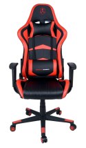 Fotel gamingowy biurowy SHADOW GAMER czarno-czerwony