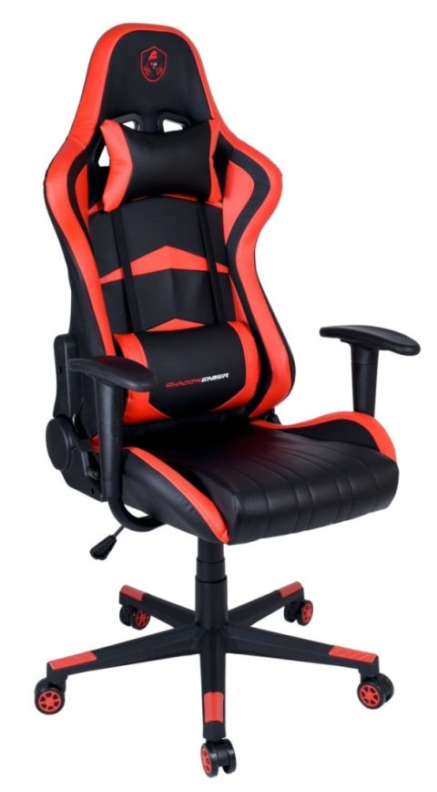 Fotel gamingowy biurowy SHADOW GAMER czarno-czerwony Fotel gamingowy biurowy SHADOW GAMER czarno-czerwony