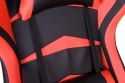 Fotel gamingowy biurowy SHADOW GAMER czarno-czerwony