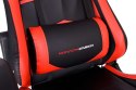 Fotel gamingowy biurowy SHADOW GAMER czarno-czerwony