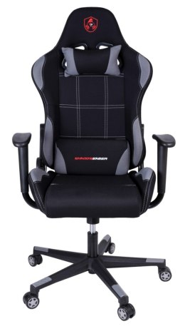 Fotel gamingowy biurowy SHADOW GAMER czarno-szary