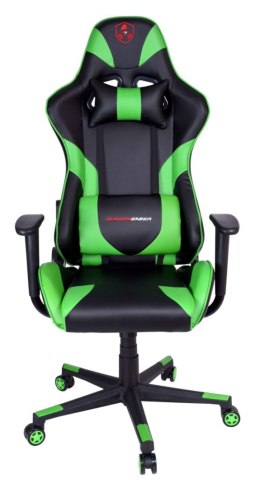 Fotel gamingowy biurowy SHADOW GAMER czarno-zielony