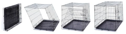Klatka metalowa dla zwierząt 70 x 50 x 59 cm Klatka metalowa dla zwierząt 70 x 50 x 59 cm