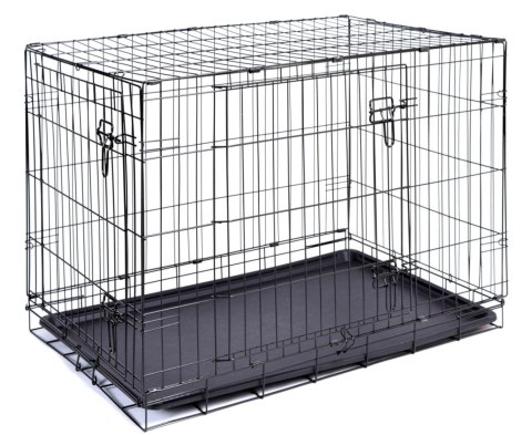 Klatka metalowa dla zwierząt KISHU 91x 60x 69 cm XL Klatka metalowa dla zwierząt KISHU 91x 60x 69 cm XL