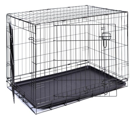 Klatka metalowa dla zwierząt KISHU 91x 60x 69 cm XL Klatka metalowa dla zwierząt KISHU 91x 60x 69 cm XL