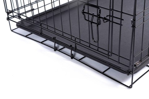 Klatka metalowa dla zwierząt KISHU 91x 60x 69 cm XL Klatka metalowa dla zwierząt KISHU 91x 60x 69 cm XL