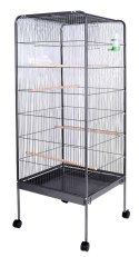 Klatka metalowa woliera dla ptaków - 146x54x54 cm