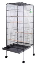 Klatka metalowa woliera dla ptaków - 146x54x54 cm