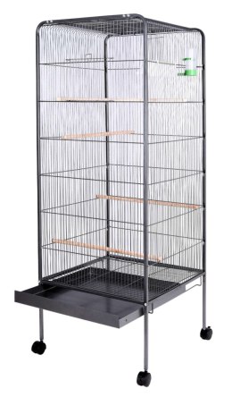 Klatka metalowa woliera dla ptaków - 146x54x54 cm