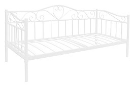 Łóżko metalowe Mello 90x200 - białe