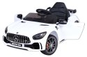 Samochód elektryczny dla dzieci MERCEDES AMG GTR biały