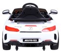 Samochód elektryczny dla dzieci MERCEDES AMG GTR biały