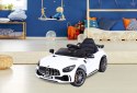 Samochód elektryczny dla dzieci MERCEDES AMG GTR biały